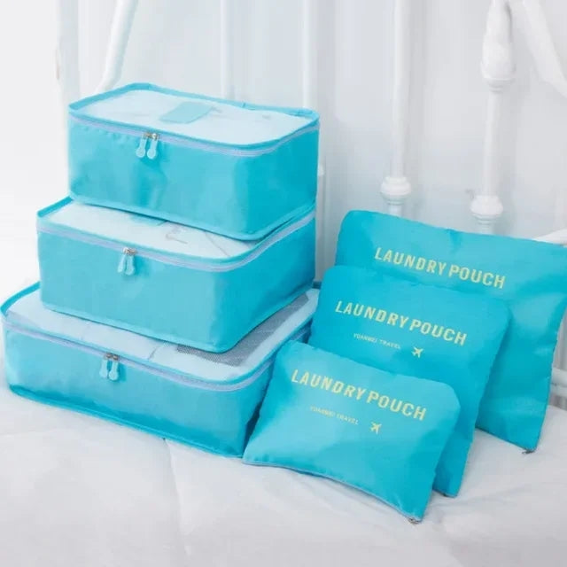 NOMIVA Travel Packing Cubes - 6-Piece Set