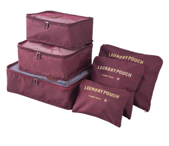 NOMIVA Travel Packing Cubes - 6-Piece Set